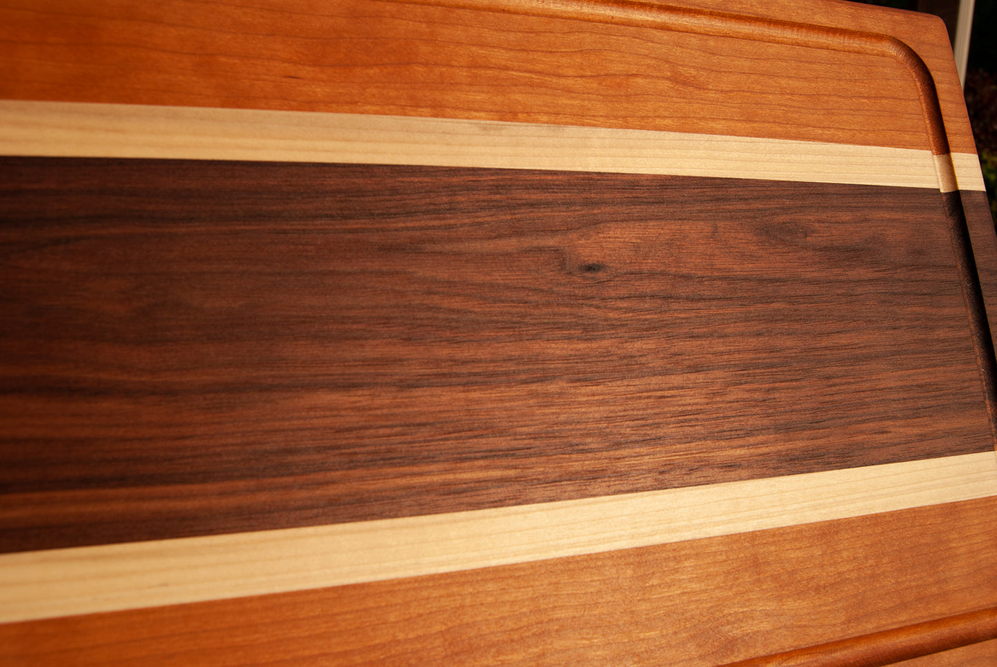 Walnut, Maple, and Cherry