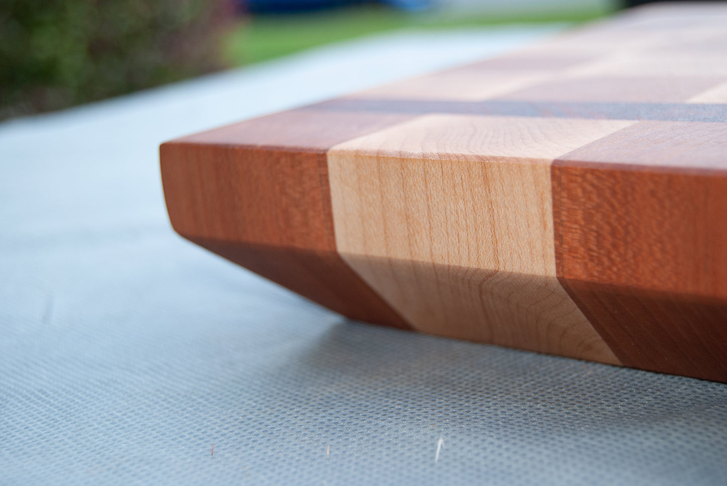 Endgrain Cutting Board - Cherry, Maple, and Walnut